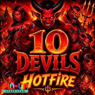 Premium slot «10 Devils Hotfire» — kvadrat rasm