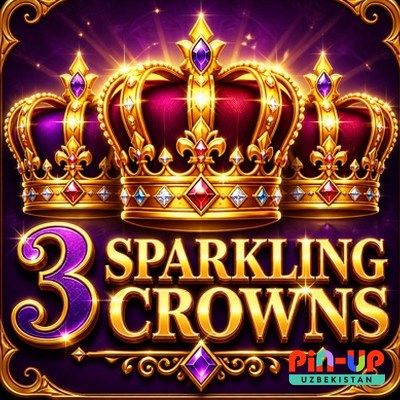 O‘zbekiston uchun slot «3 Sparkling Crowns» — katalog rasmi
