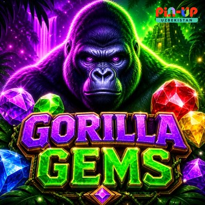 Onlayn kazino o‘yini «Gorilla Gems» — thumbnail